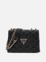 GUESS - GIULLY II MINI 2 COMPARTMENTS CONVERTIBLE FLAP BAG