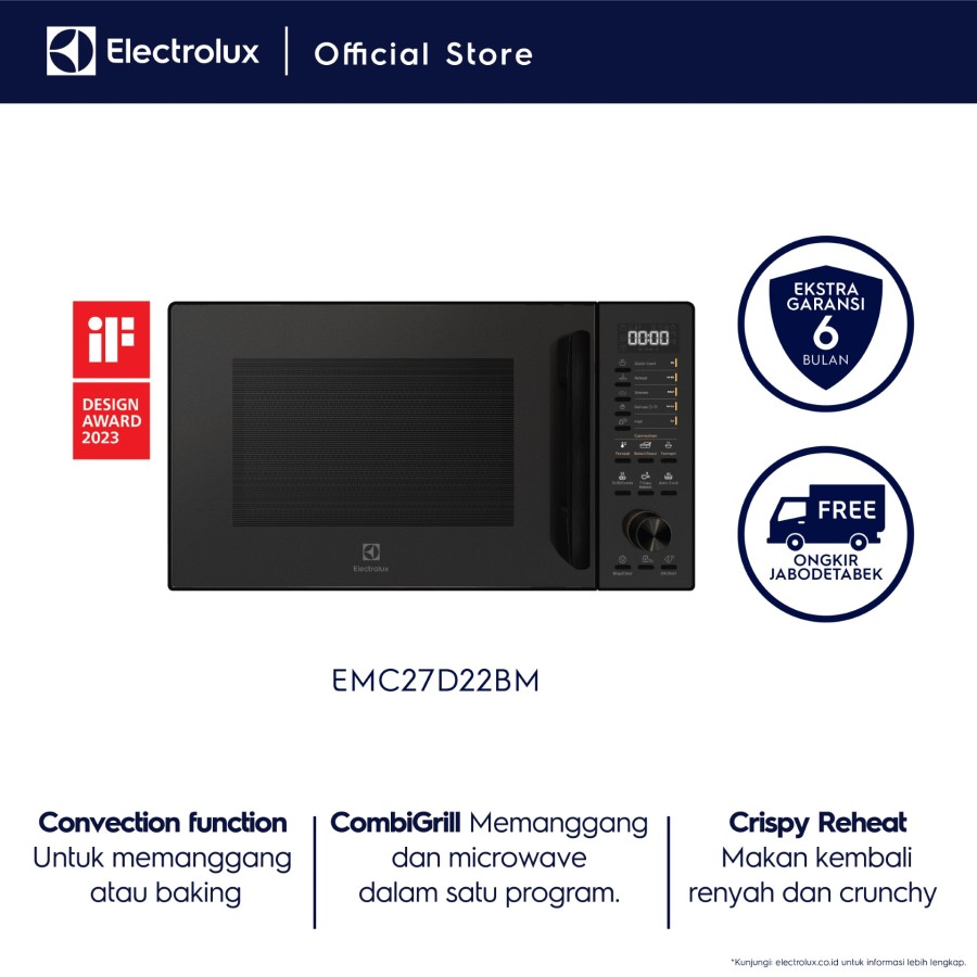 electrolux emc27d22bm