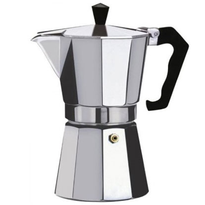 [ BAYAR DI TEMPAT ] - Espresso Coffee Maker Moka Pot Teko Stovetop Filter 600ml 12 Cups