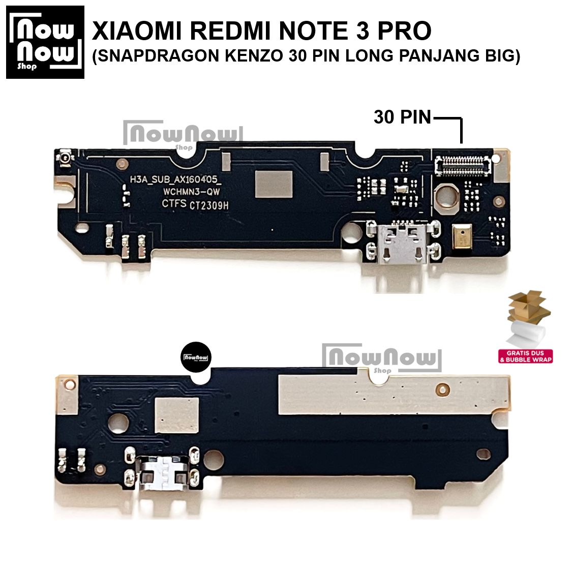 BOARD KONEKTOR PAPAN CAS XIAOMI REDMI NOTE 3 PRO SNAPDRAGON KENZO 30 PIN LONG PANJANG BIG PCB CONNECTOR CHARGER PLUG IN Lazada Indonesia