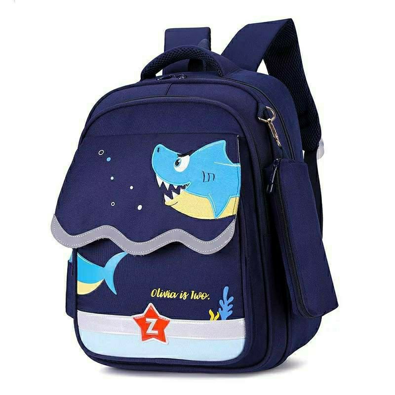 Lazada Indonesia - TAS RANSEL ANAK SEKOLAH LAKI LAKI PAUD/TK/SD MOTIF KARTUN IKAN HIU TAS ANAK LAKI LAKI PEREMPUAN