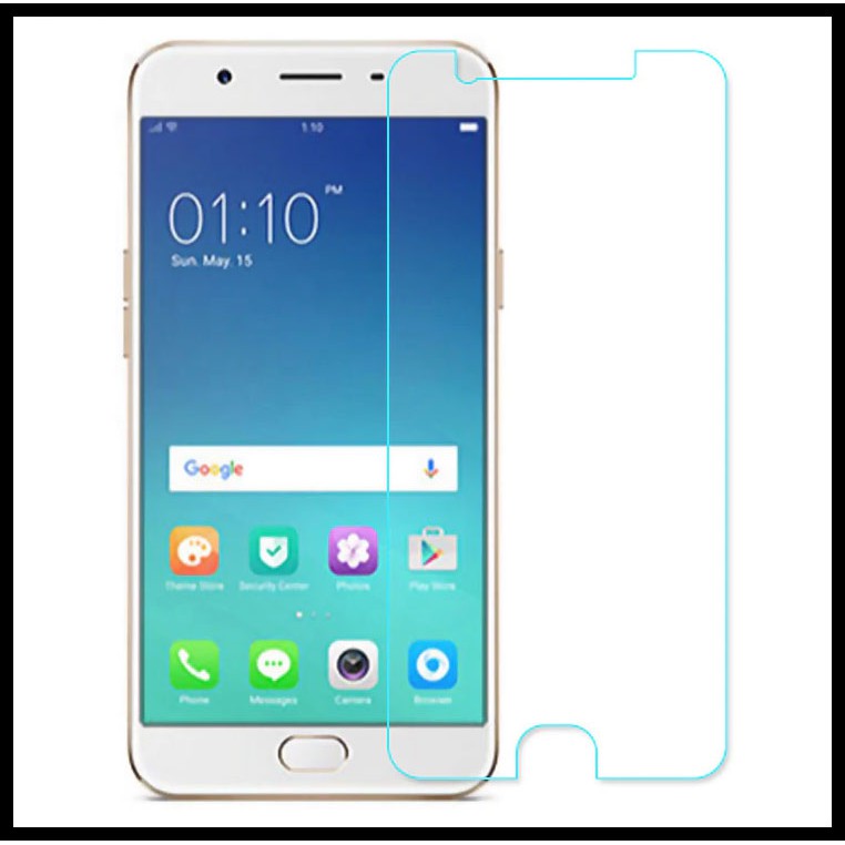 persamaan tempered glass oppo f1s