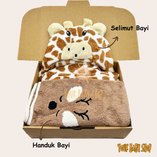 YBS Hampers Bayi Kado Lahiran Bayi Newborn Selimut Handuk