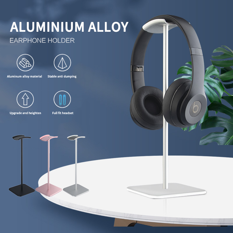 Temoo Dudukan Headset Aluminium 