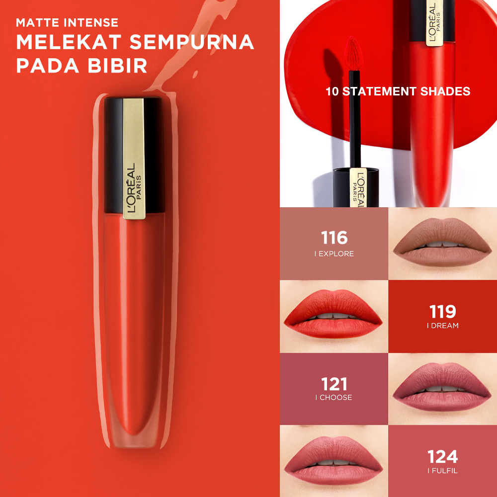 lip matte loreal paris