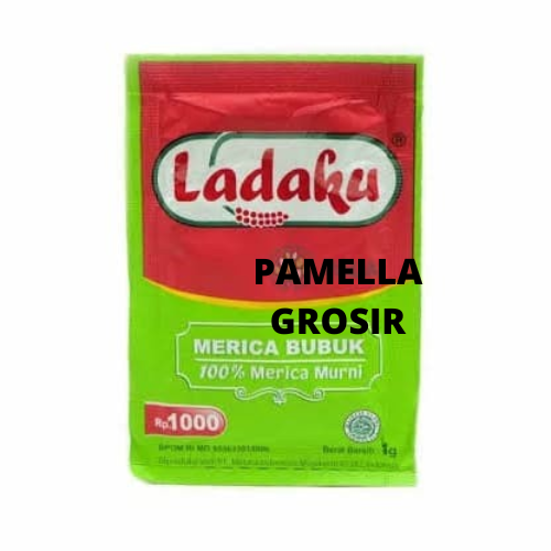 LADAKU Merica Bubuk 挽き胡椒 - 500袋 Ladaku Merica Bubuk Sachets