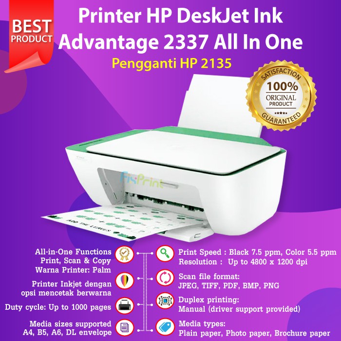 Jual Tinta Printer Hp Deskjet 2336 