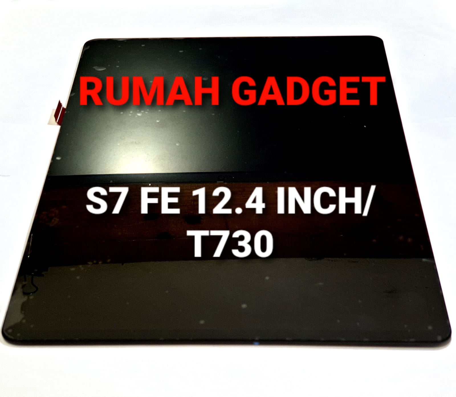 LCD TAB SAM S7 FE 12.4 INCH/T730/S9 FE PLUS 12.4/X610/S8 2022/X700/S9 FE 10.9 INCH/X510 BLACK FULLSET TOUCHSCREEN Harga 571,000 rupiah*Gratis Ongkir