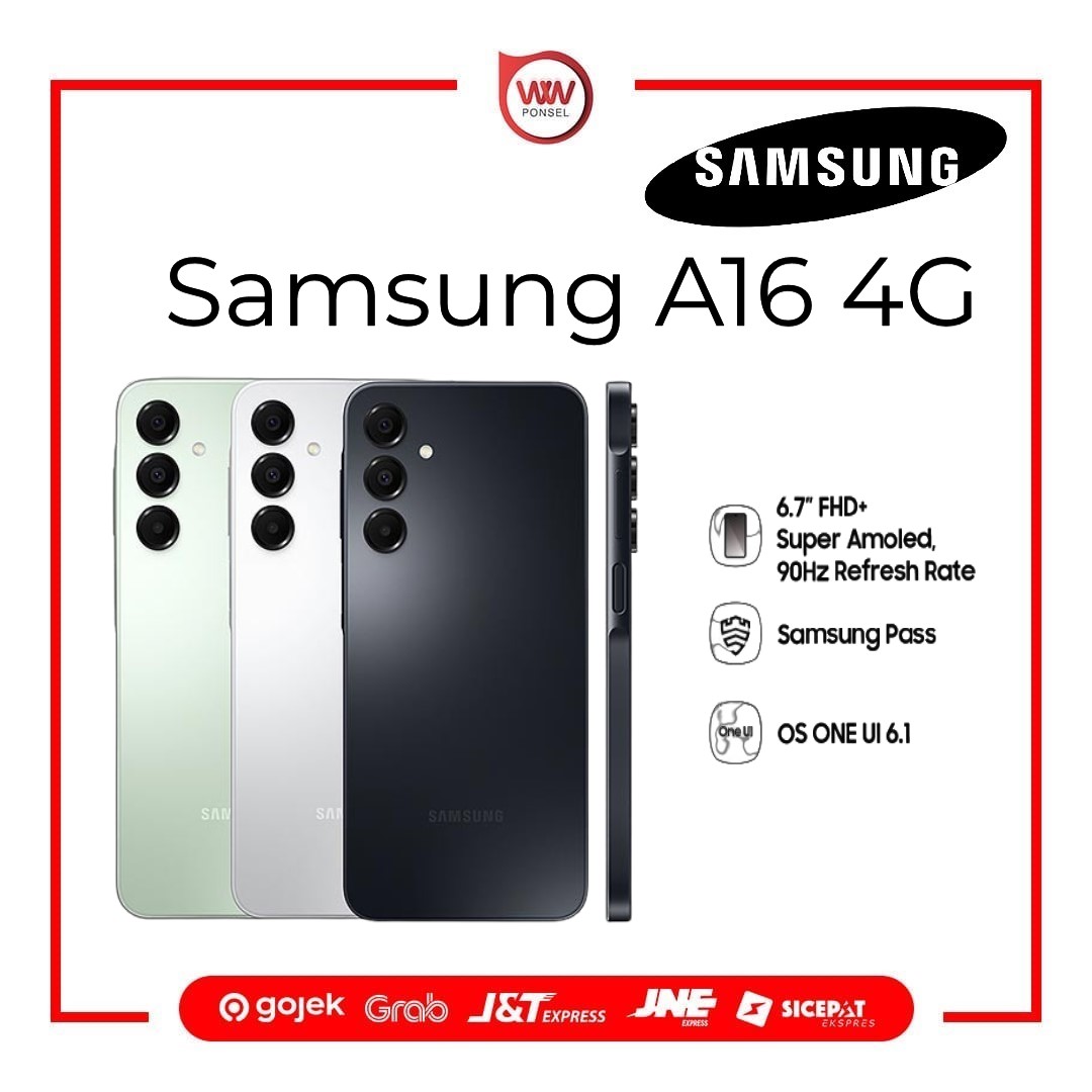 Hp Samsung A16 4G Ram 8GB Internal 256GB Garansi Resmi Harga  2,999,000 Ringgit*Penghantaran Percuma