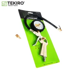TEKIRO Air Chuk Tire Inflator Pengisi Pompa Angin Ban Motor Mobil Multifungsi 3In1 220psi 16bar