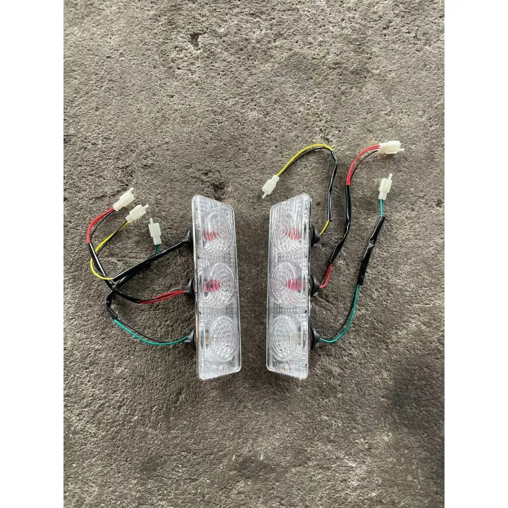 Taillight socket 3 right left Viar 150 200 300 appktm Emperor motorcycle 3 wheel [Cam JBR] Harga 125,000 rupiah*Gratis Ongkir
