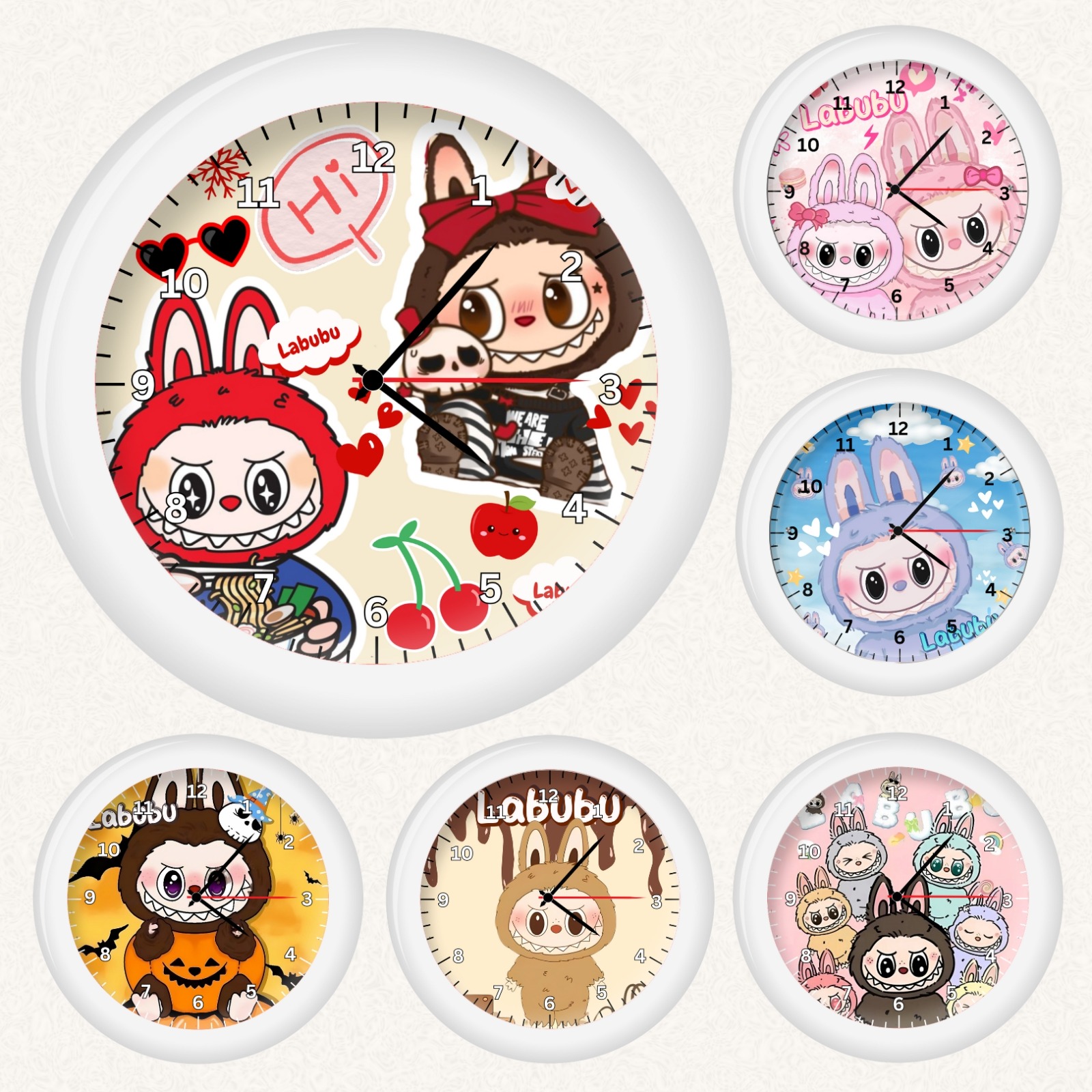 Beli Jam Dinding Karakter Kartun Lucu Tembok Online Harga Terbaik | Lazada  Indonesia