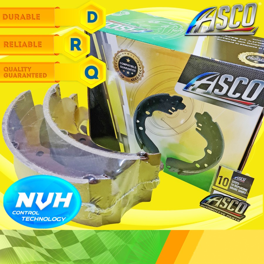 Kampas Rem Belakang Brake Shoe Asco Toyota Dyna/ Rino 115PS Double Ban Harga 933,000 rupiah*Gratis Ongkir