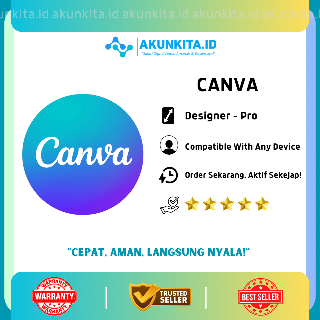 [Akid] Daily Canva Package Harga 1,899 rupiah*Gratis Ongkir