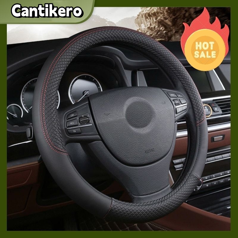 Anti Selip Sarung Setir Mobil Cover Stir Sarung Stir Bungkus Stir Sarung Stir Mobil Toyota Ayla Harga 58,888 rupiah*Gratis Ongkir
