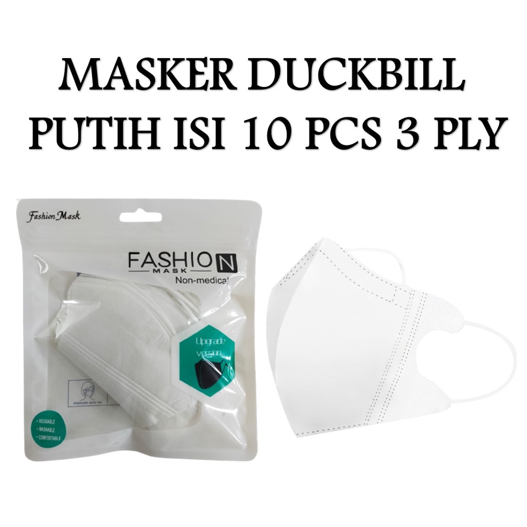 masker duckbill fashion