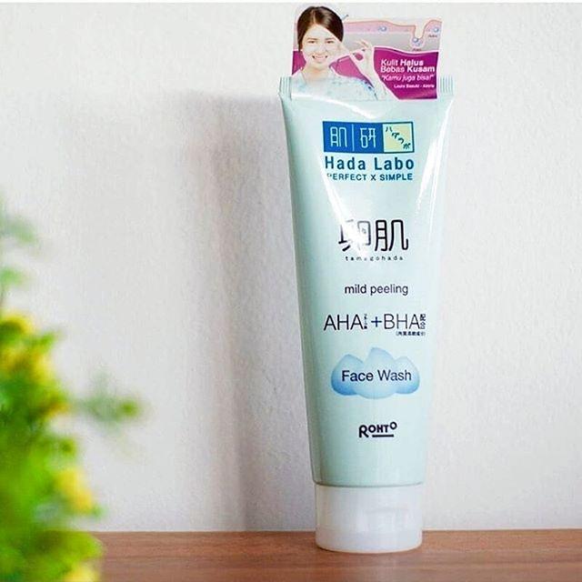 manfaat hada labo tamagohada mild peeling face wash