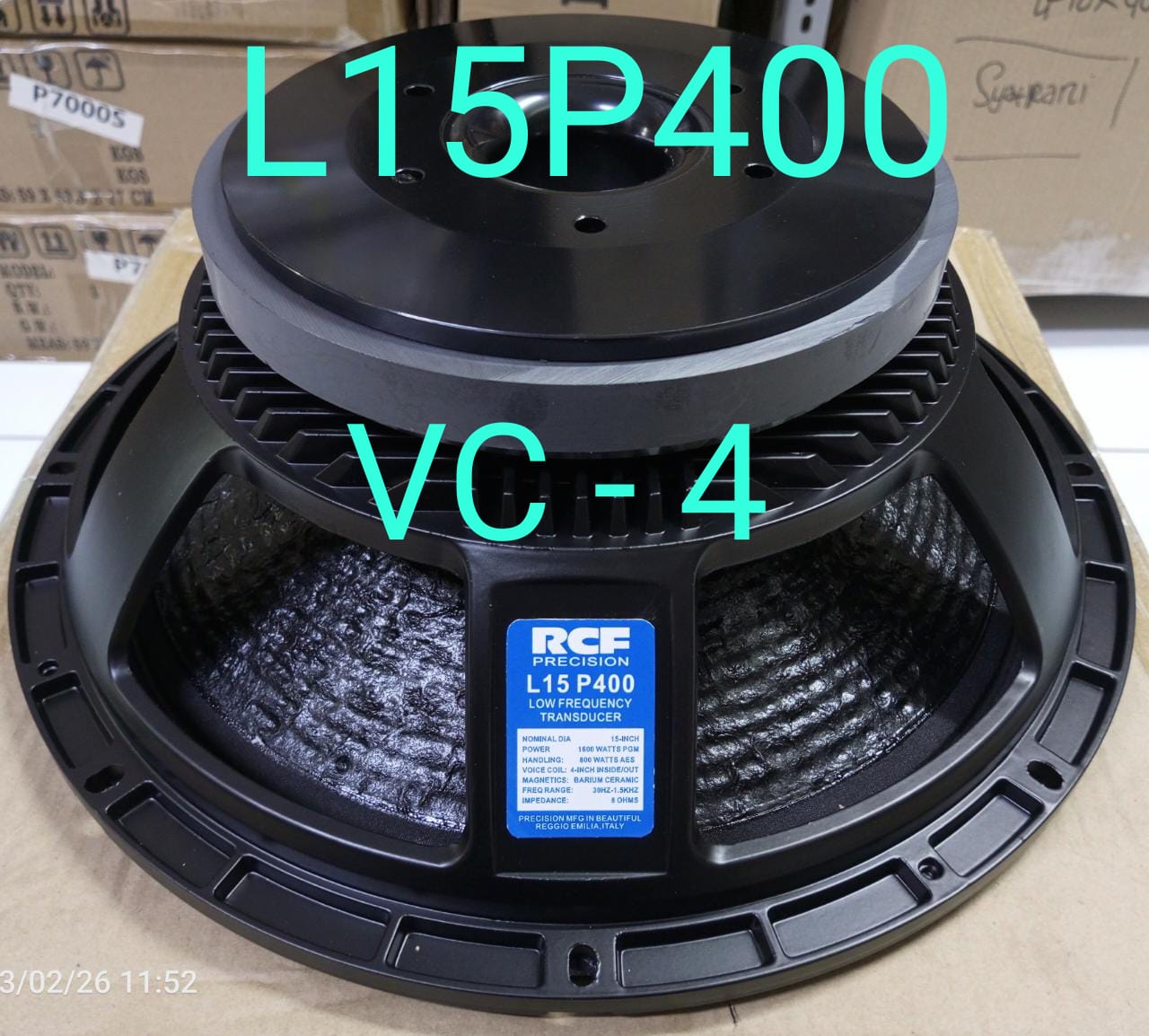 SPEAKER 15INCH MODEL RCF L 15P400 VC-4 Lazada Indonesia