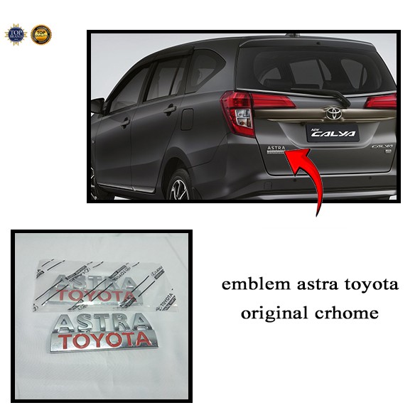 emblem astra toyota crhome Harga  30,000 Ringgit*Penghantaran Percuma