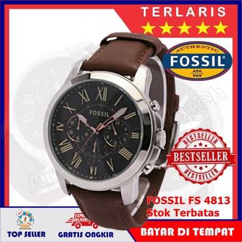 pria Fossil FS 4813 / FS4813 - Jam 