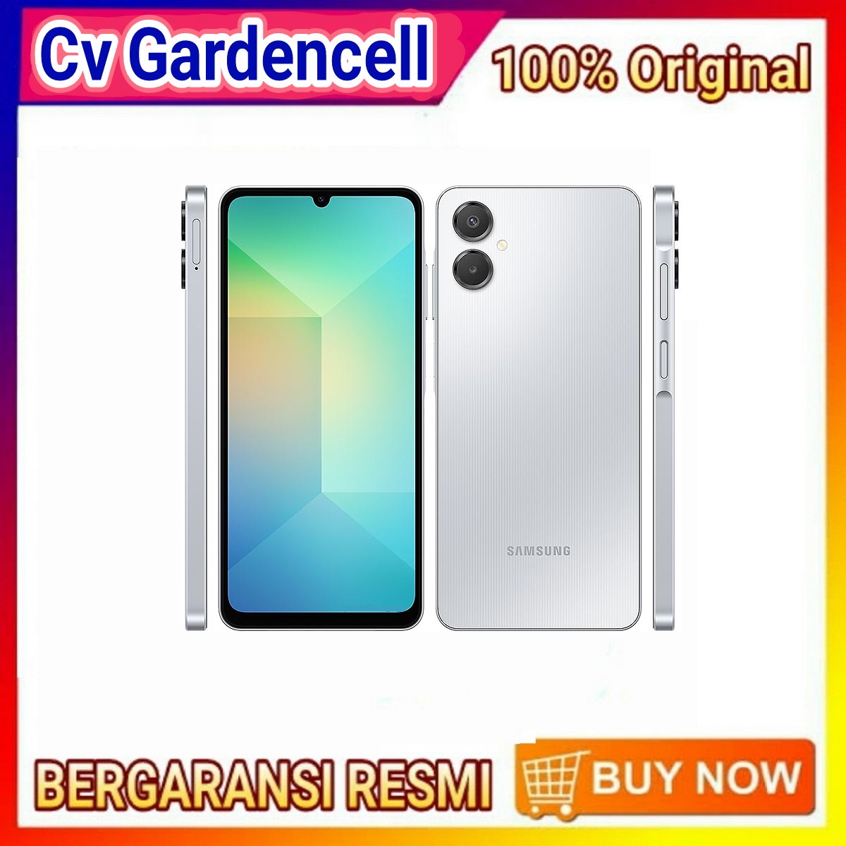 Samsung Galaxy A06 (5g) Ram 6/128Gb (Game Package) Official Guarantee Harga 2,025,000 rupiah*Gratis Ongkir