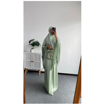Mukena Travel AL- QUBA 2 in 1 Premium