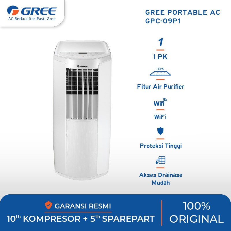 ac portable 1 pk gree