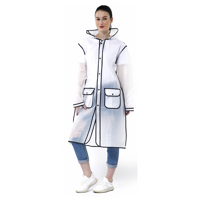 Hamlin Pemp Jas Hujan Portable Raincoat Transparent Poncho with Hood Material EVA ORIGINAL - Black Harga 582,000 Ringgit*Penghantaran Percuma