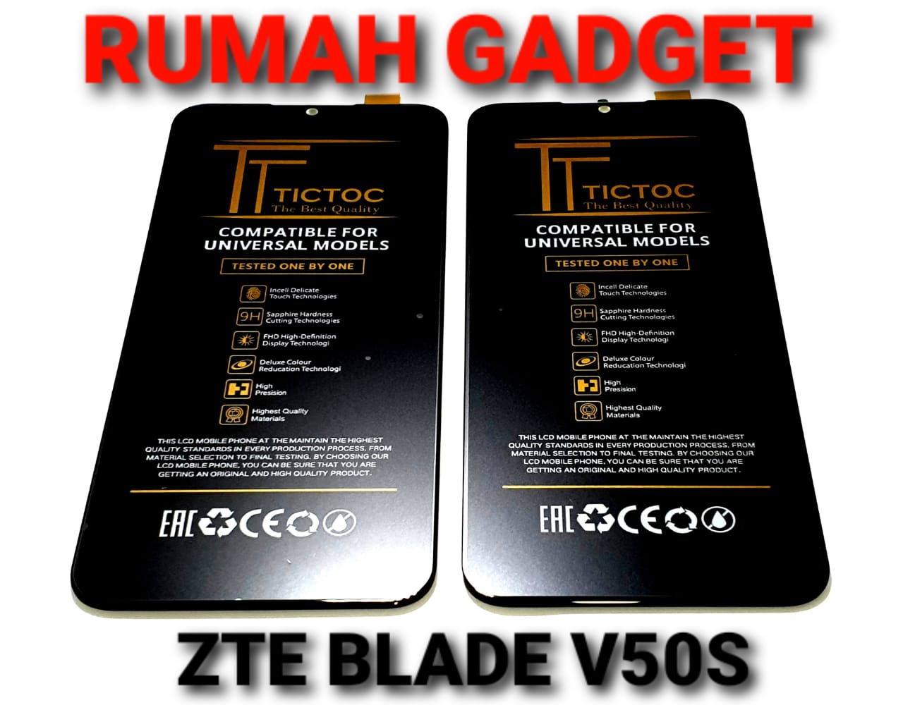 LCD ZTE BLADE V50S/V50 DESIGN 4G/8050 BLACK FULLSET TOUCHCSREEN Harga  212,000 Ringgit*Penghantaran Percuma