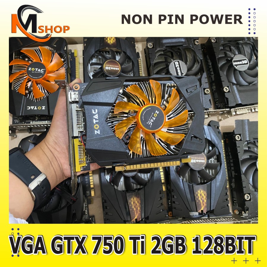 Zotac Gtx 750ti Gtx 750 Ti De 2gb Zotac Gtx Gtx 750 Ti 2gb Low Profile - Main Image