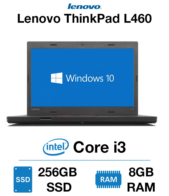 LENOVO THINKPAD L460 I3 GEN6 RAM 8 SSD 256 GB WIND 10 /BERGARANSI!!! Harga 3,080,000 rupiah*Gratis Ongkir