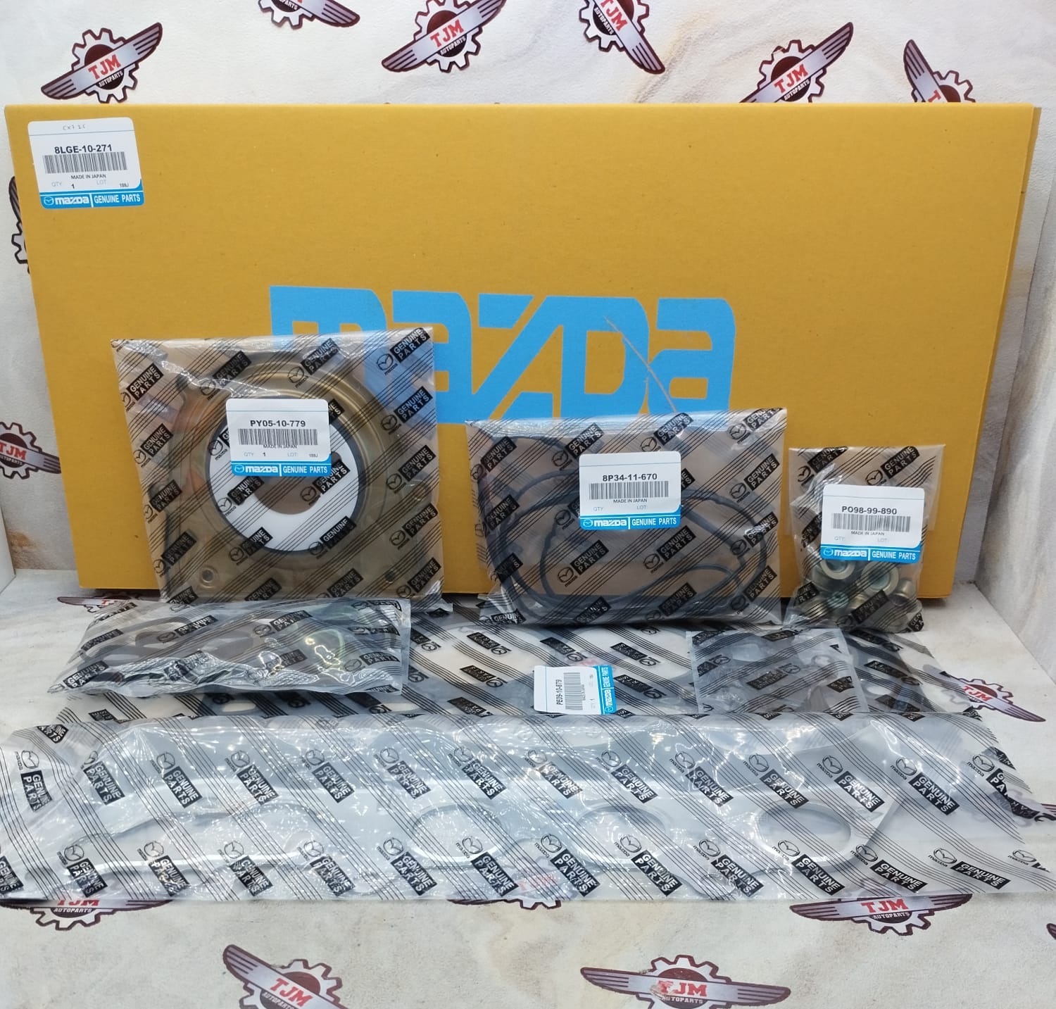 Paking Packing Set Full Mazda CX7 CX-7 2.5cc 2.500cc Mazda LS-VE Mazda 3 Mazda 5 Mazda 6 Original 1Set Harga 1,510,000 rupiah*Gratis Ongkir