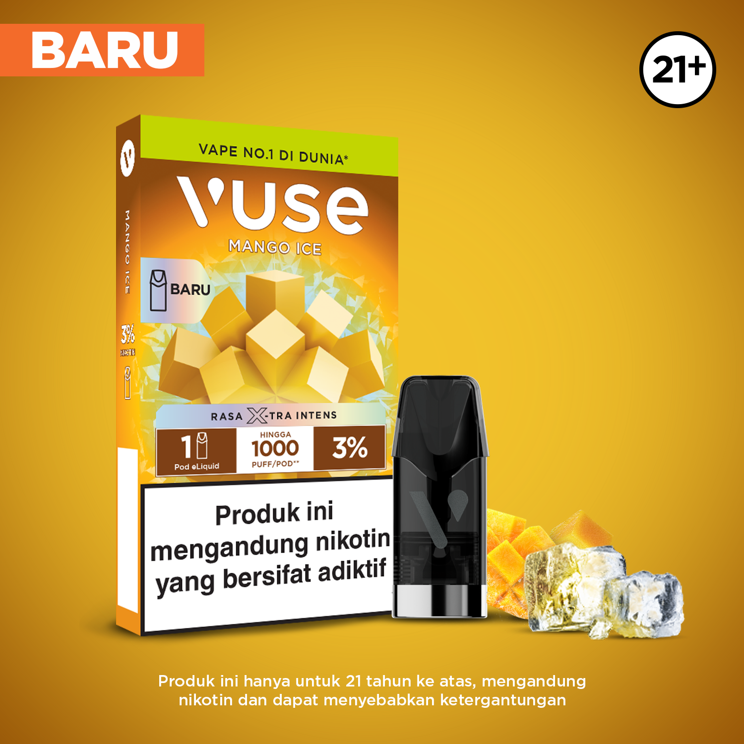 elfbar nachfüll pod läuft aus Vuse Go Unlock VUSE GO 3000 Puffs main image 1