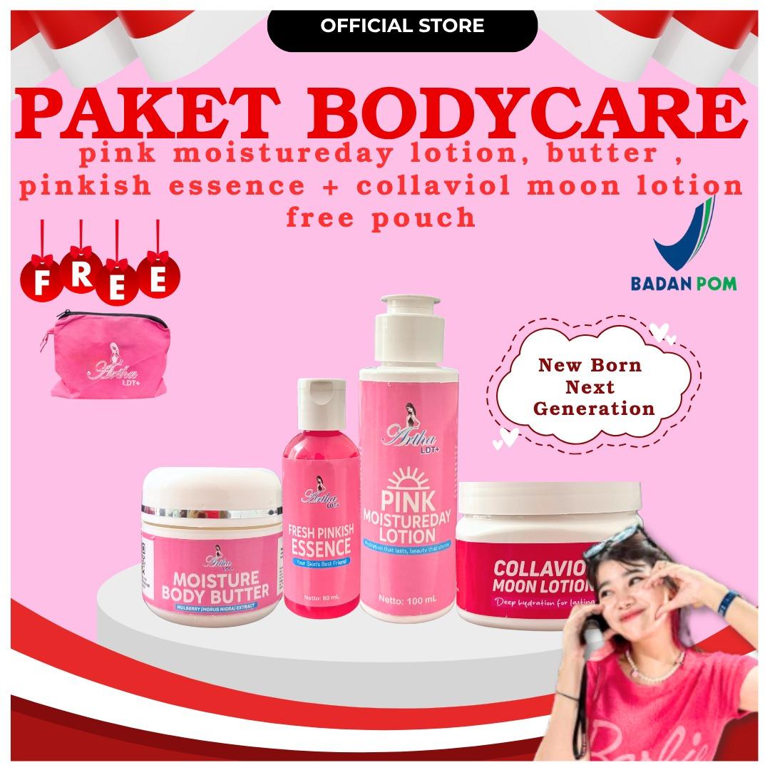 ARTHA LDT SPESIAL LAUNCHING NEW BORN NEXT GENERATION-PAKET BODYCARE Pink Moistureday Lotion + butter +…