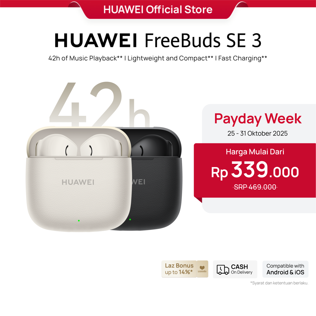 Jual Earphone Huawei Original P40 Pro Terbaru Online dengan Harga