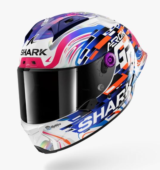 Shark Aeron Gp Replica Zarco France | Full Face Helmet | Racing Helmet Harga 20,350,000 rupiah*Gratis Ongkir