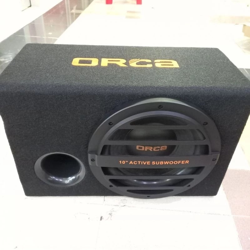 Orca RC 1510SWK Basstube Subwoofer Aktif Box 10 Inch Bagasi Auto Giá 1,490,000 Đồng*Miễn phí vận chuyển