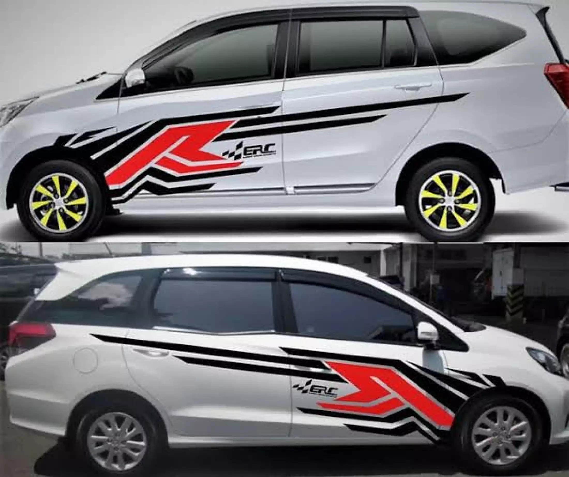 Stiker Mobil Toyota Calya Putih Terbaru Stiker Mobil Calya Terlaris Lazada Indonesia