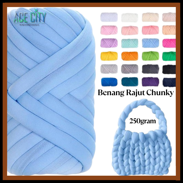 Beli Benang Rajut Chunky Cotton Tube Yarn Online Harga Terbaik
