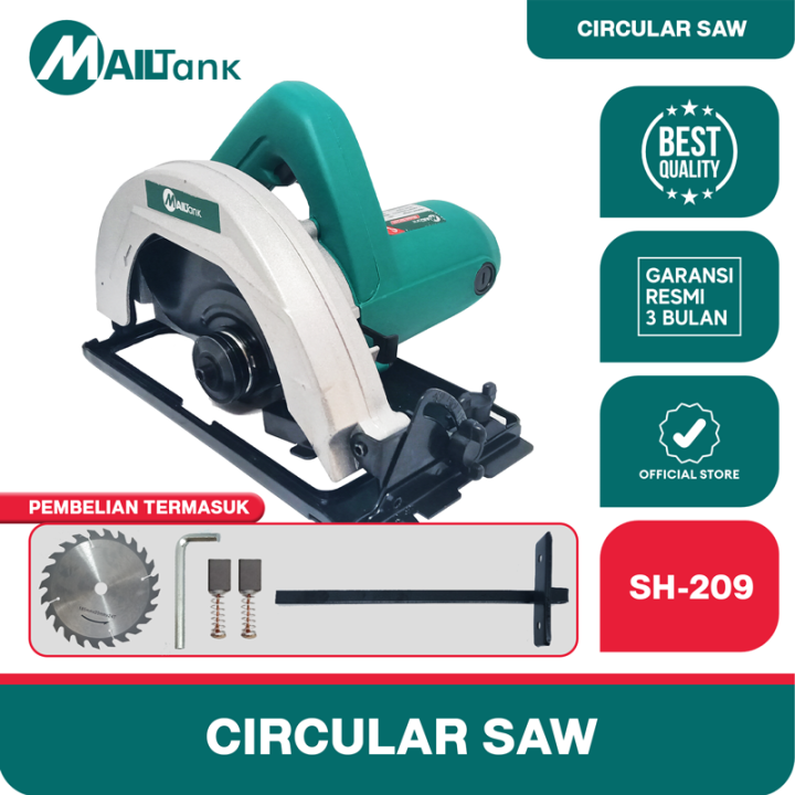 Mailtank SH209 Mesin Potong Kayu 7 Gergaji Tangan Listrik Circle Saw Lazada Indonesia
