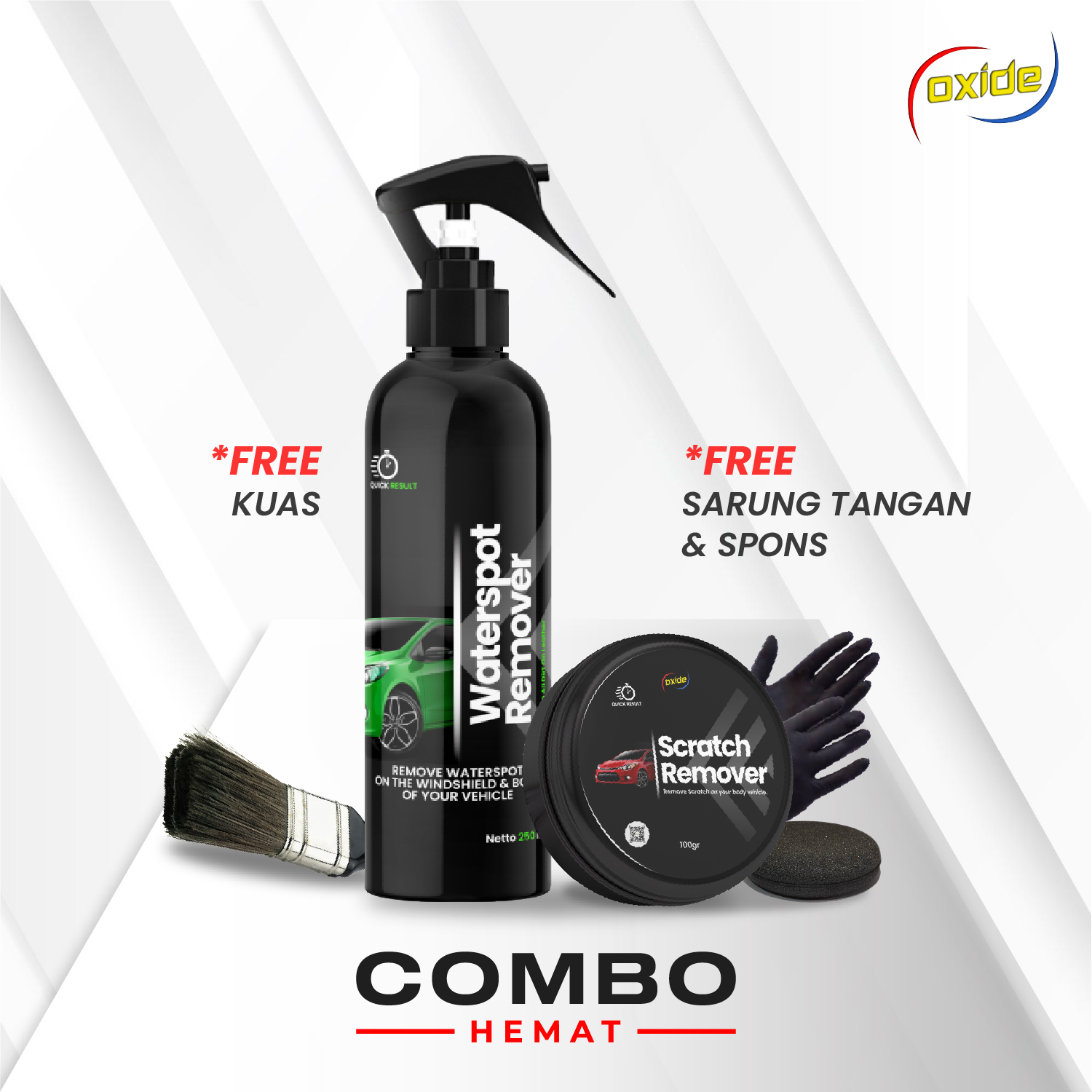 Car Glass Mold Cleaner Oxide / Car and Motorcycle Body Scratch Remover Harga 69,000 rupiah*Gratis Ongkir