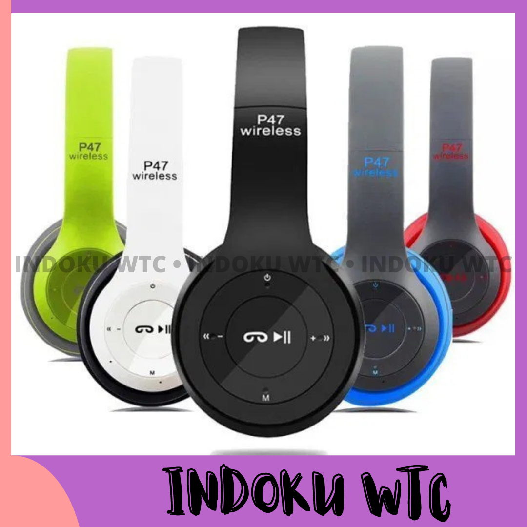 Headphone Auriculares P47 Wireless Bluetooth Headset Bando