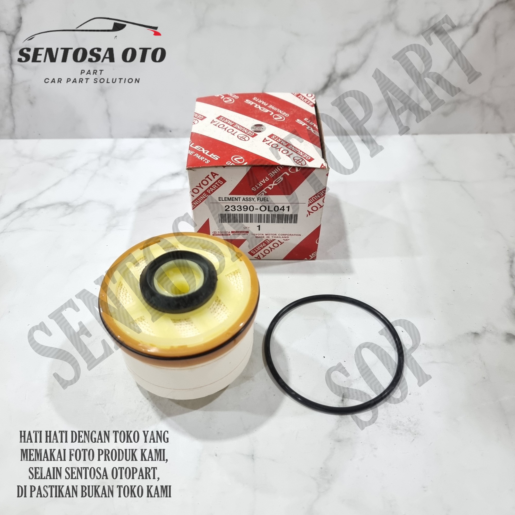 Fuel Filter Filter Solar Innova Fortuner Hilux P/N 23390-0L041 Harga 30,000 rupiah*Gratis Ongkir