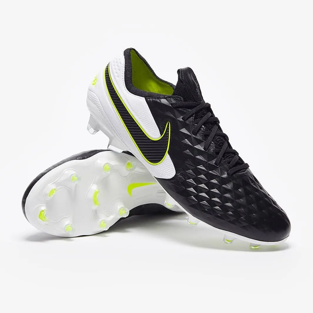 nike tiempo legend black and white
