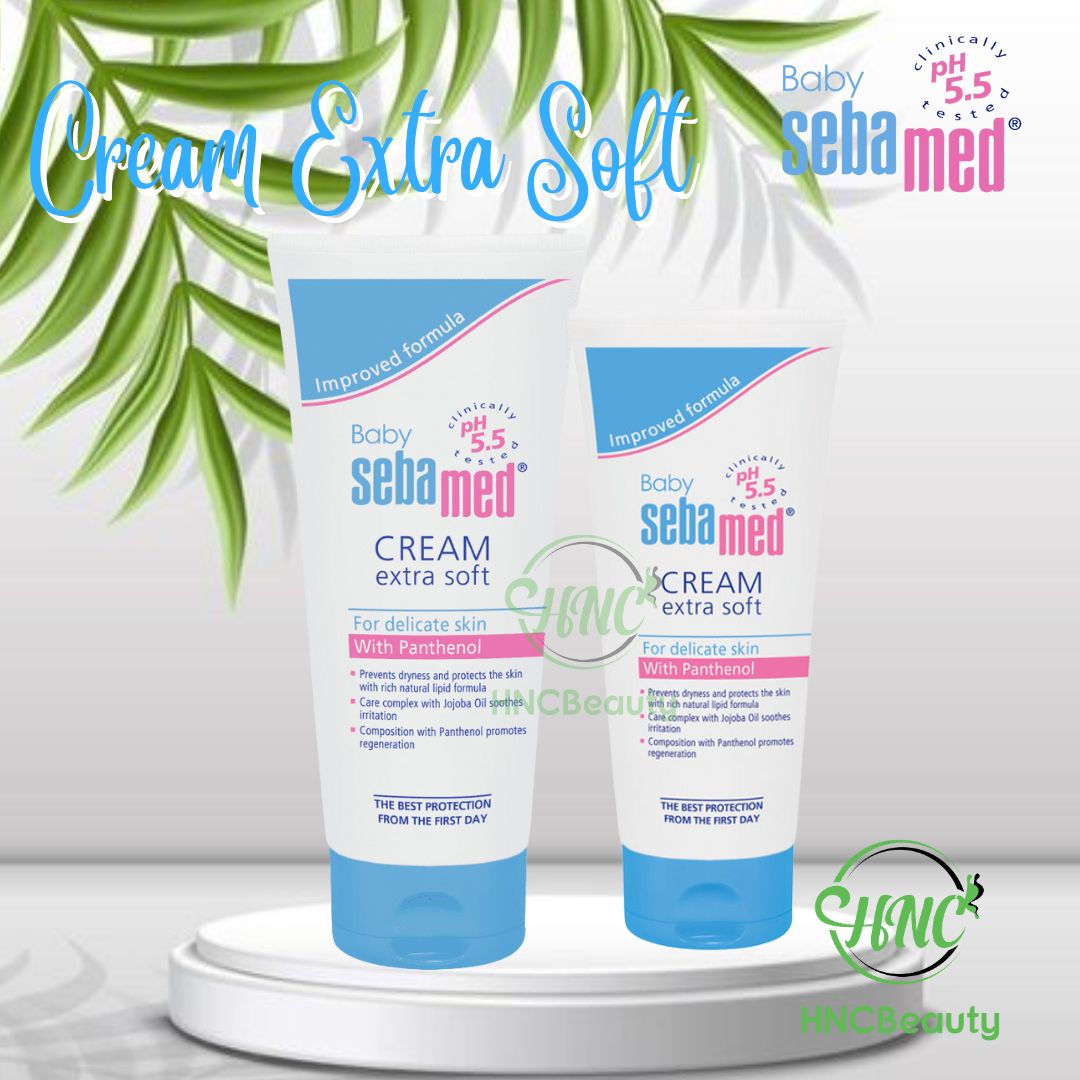 SEBAMED Baby Cream Xtra Soft 50ml 200ml Krim Bayi Extra Lembut