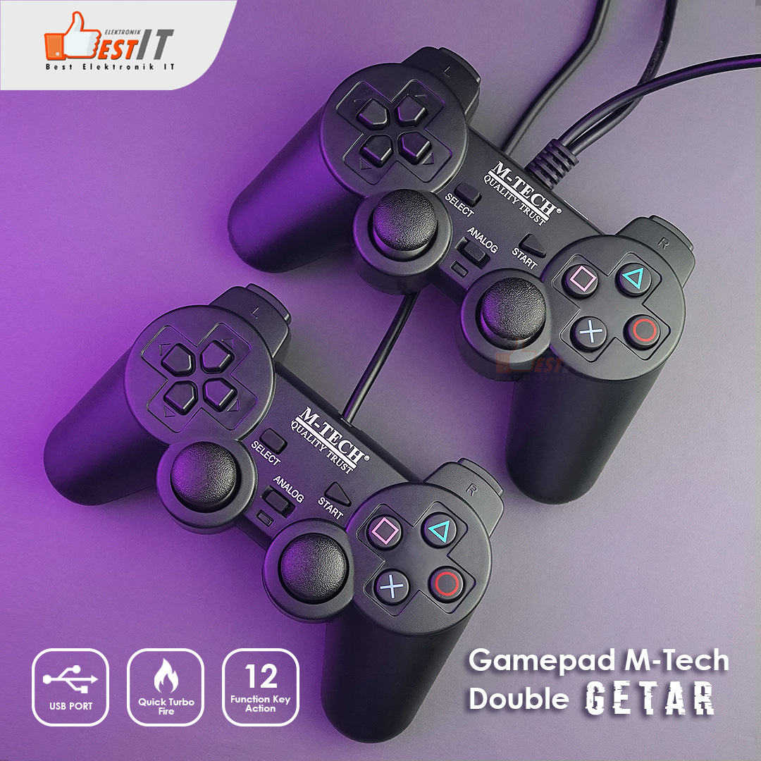 Gamepad Stik / Joystick / Stik USB Single Double Getar Harga 45,500 rupiah*Gratis Ongkir