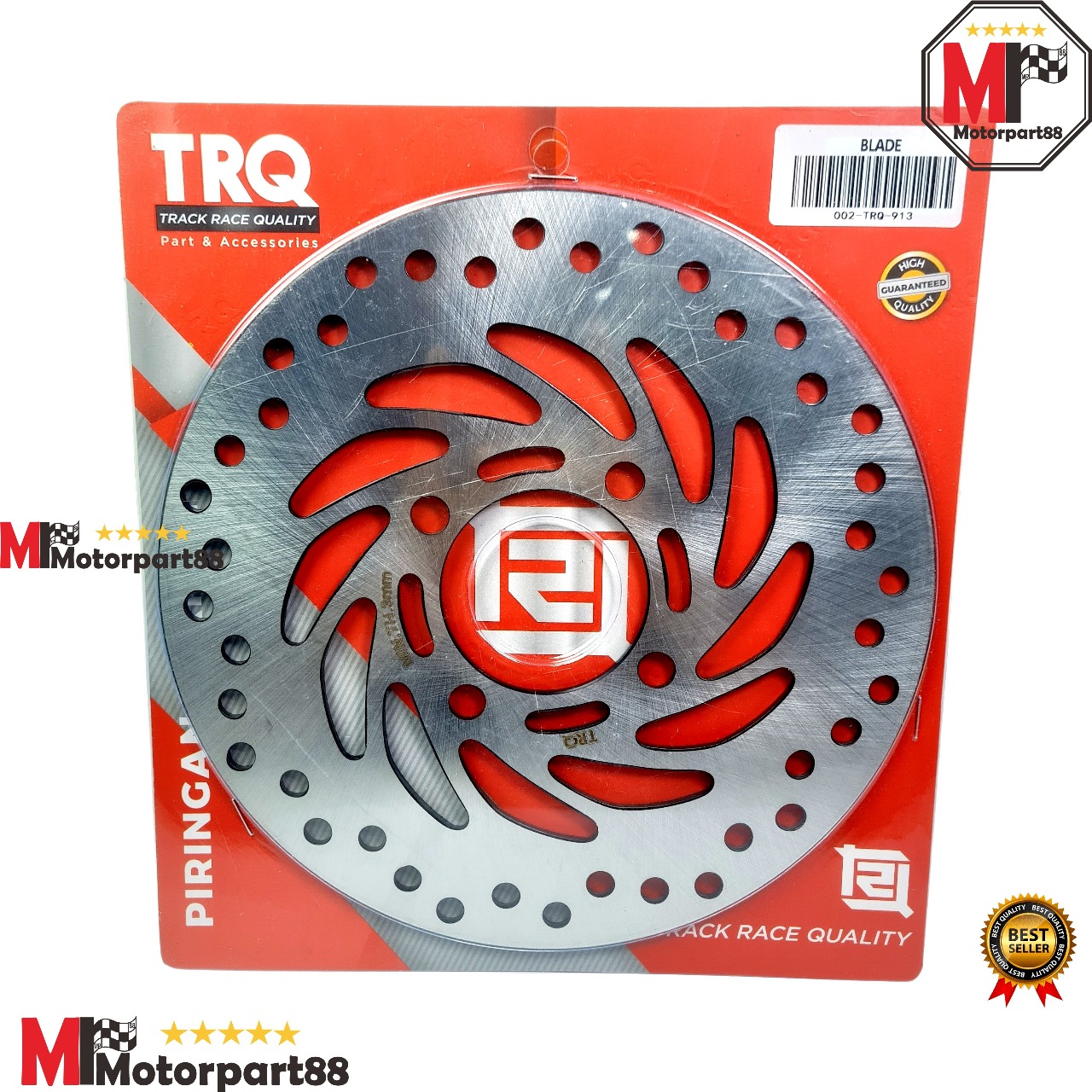TRQ blade Revo absolute supra x 125 new Revo fit TRQ front brake disc drive Harga 67,200 rupiah*Gratis Ongkir