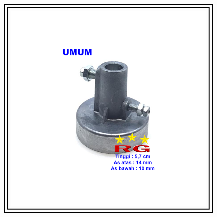 TIANG AS PULLY DINAMO MESIN CUCI MOTOR SPIN/PENGERING UMUM - Merek Multi Harga 8,500 rupiah*Gratis Ongkir