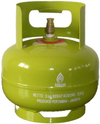 langsung kirim|| Tabung gas 3kg kosong BERGARANSI melon LPG 3KG Hijau murah SNI elpiji Harga 182,405 rupiah*Gratis Ongkir