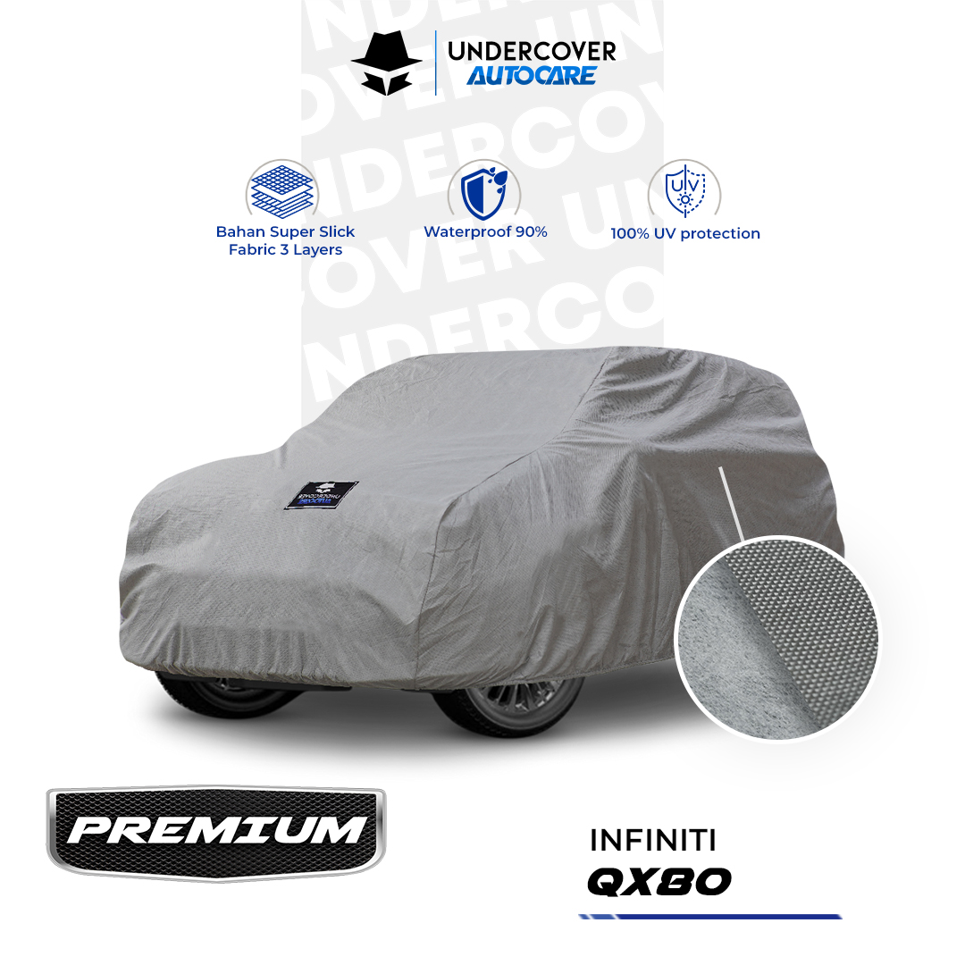 Undercover Autocare - Cover Mobil Infiniti QX80 Premium Harga  848,000 Ringgit*Penghantaran Percuma